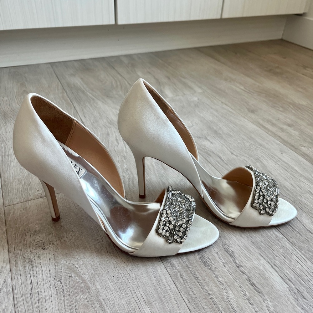 Badgley Mischka Alessandra d’orsay heel size 9.5